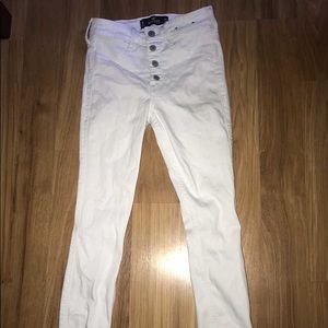 Hollister High Rise Crop Jean Legging